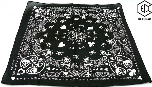 Halstuch Totenkopf 2